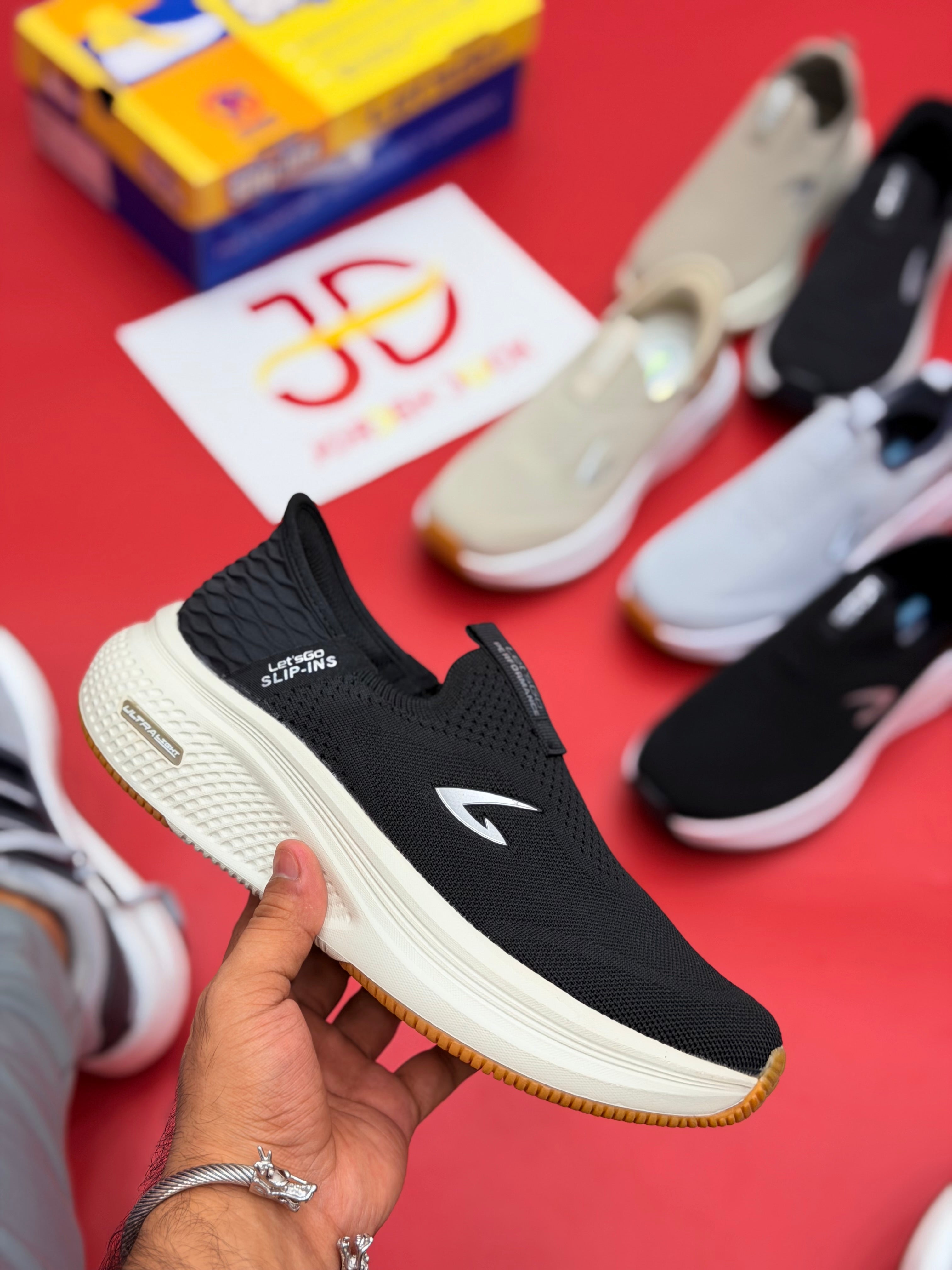 LET'S GO SLIP-INS MEMORY FOAM BLACK