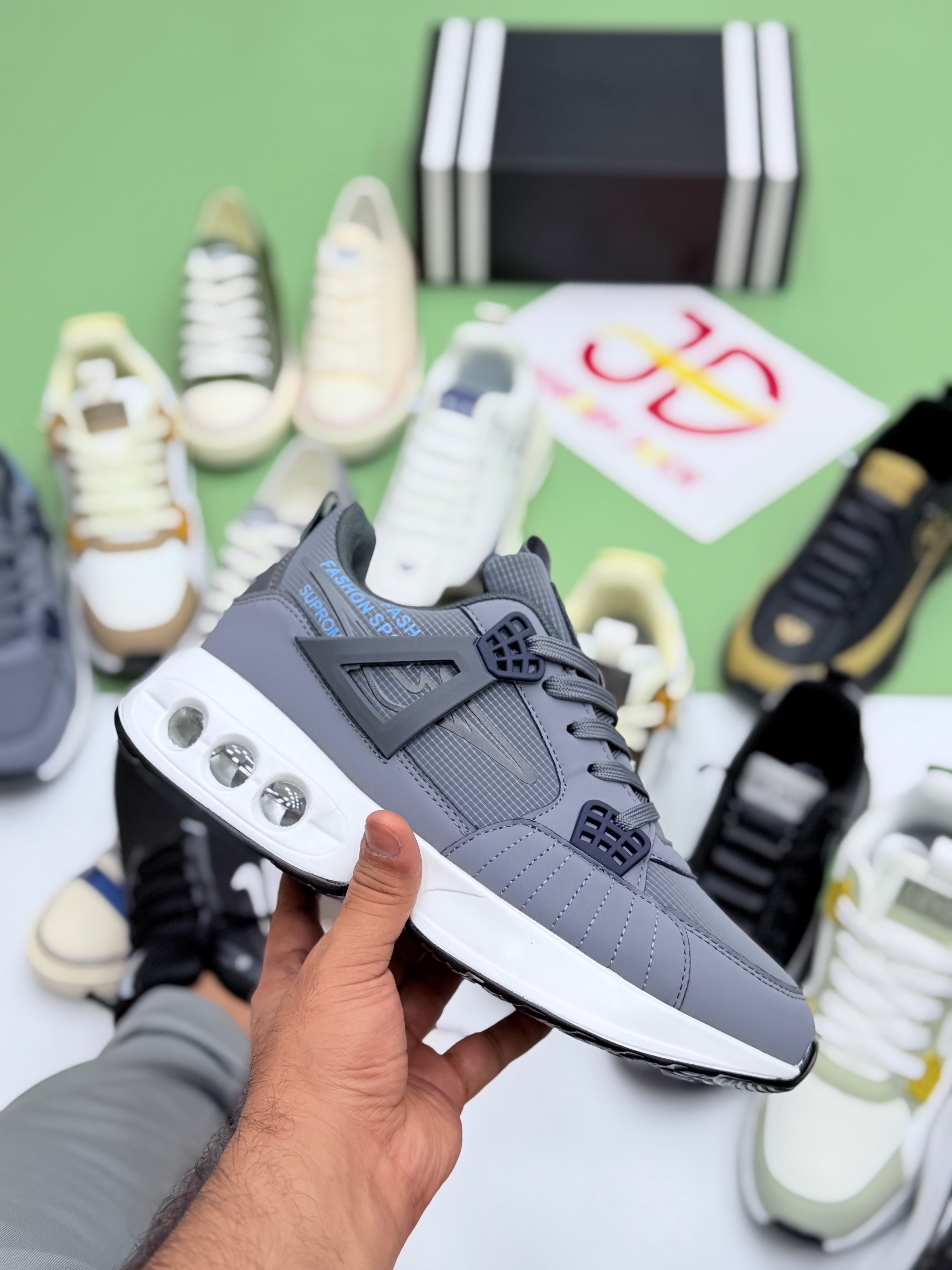 AIR MAX FASHION SHOES | GREY