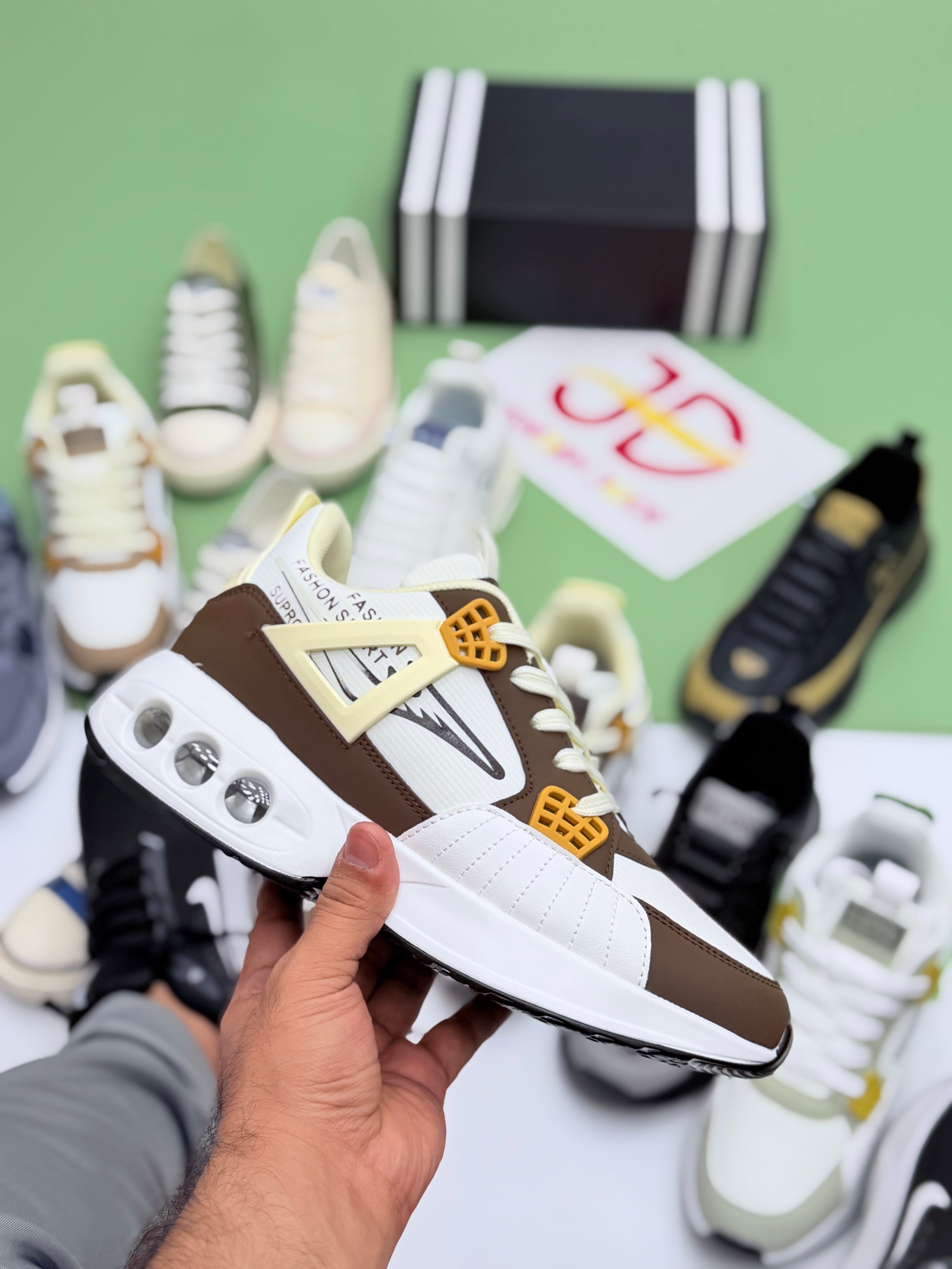 AIR MAX FASHION SHOES | BROWN