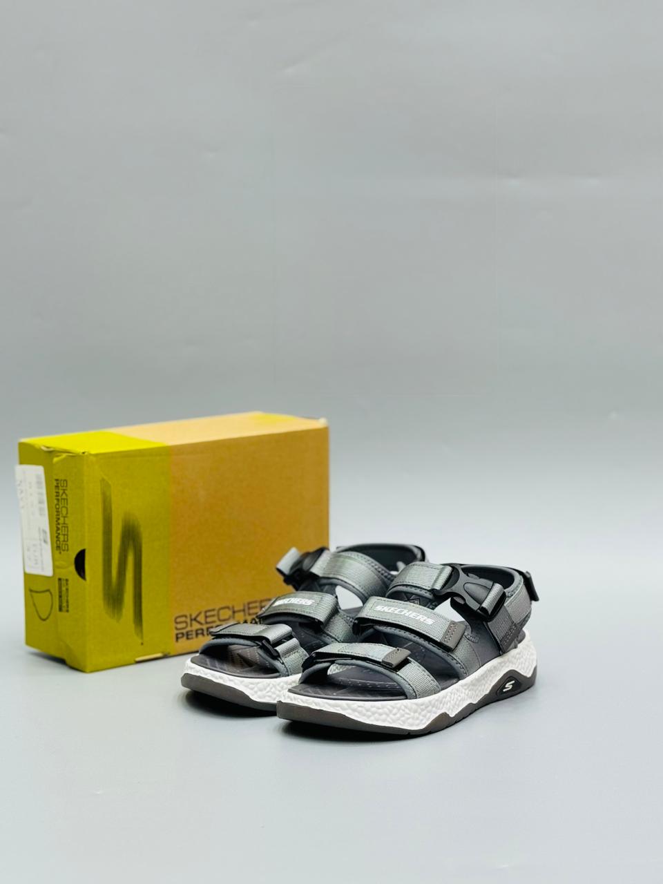 SK GO WALK SANDALS | GREY