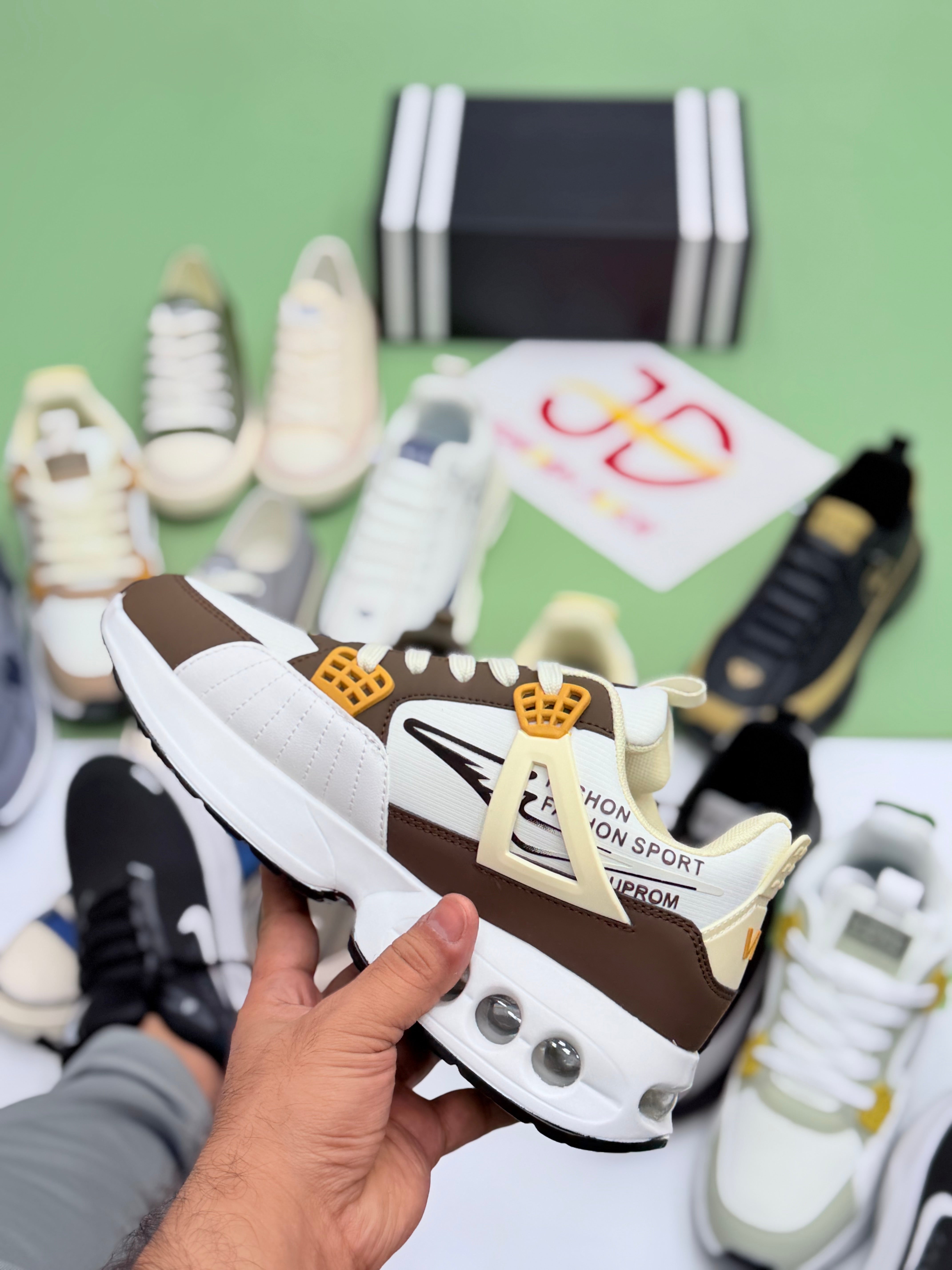 AIR MAX FASHION SHOES | BROWN