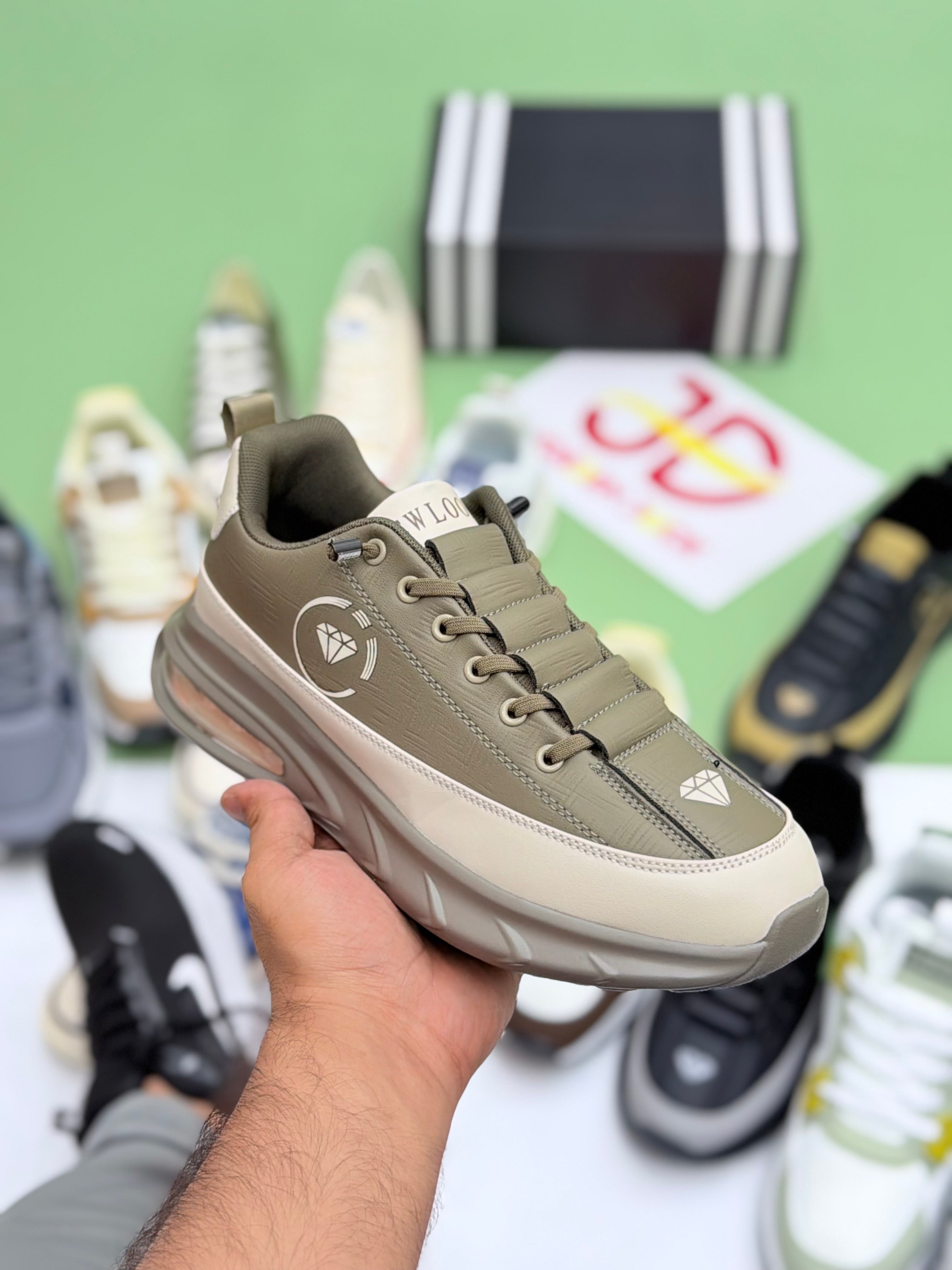 NEW LOOK FASHION SHOES | OLIVE