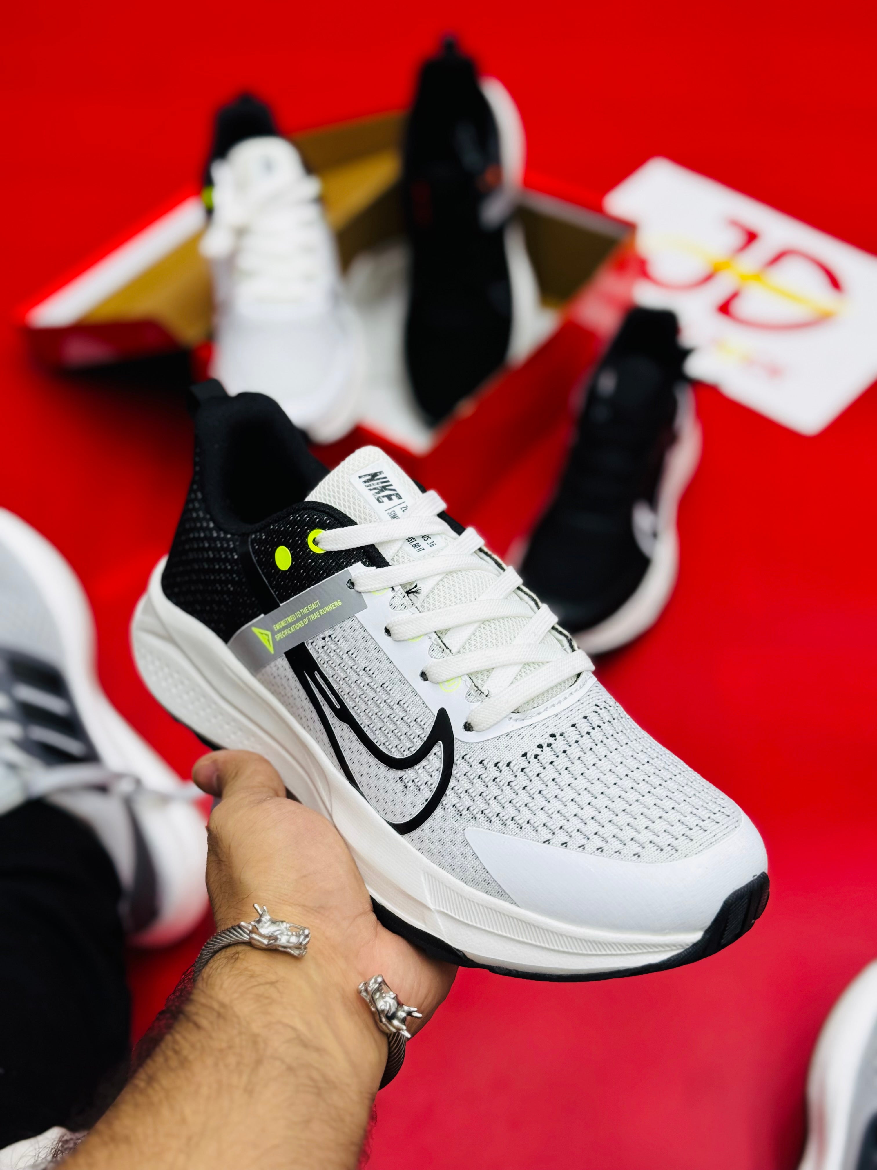 NK Air Zoom Flyknit Lunar 3 WHITE