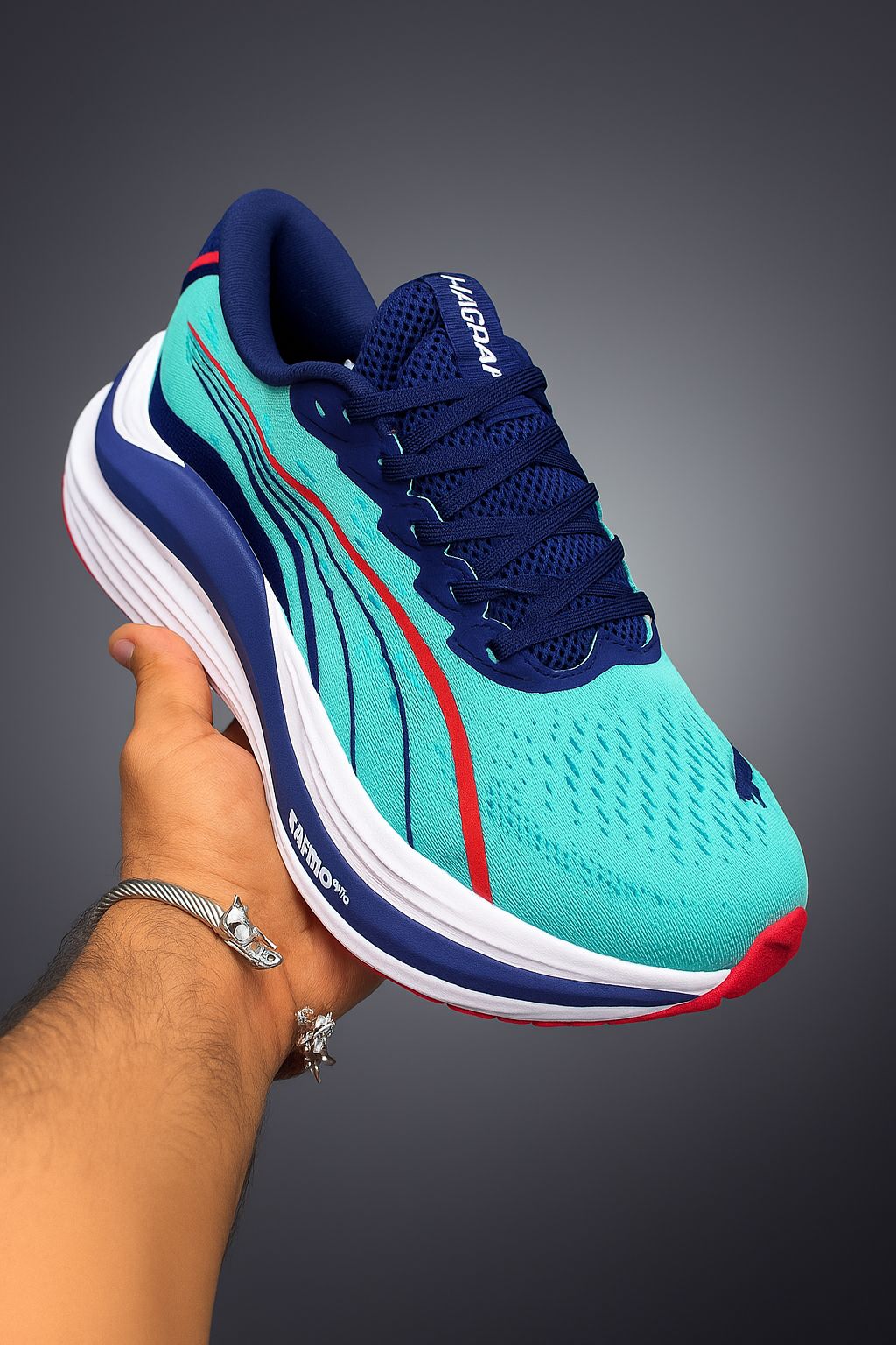 Puma Mag max Nitro Elift Runners - Cyan