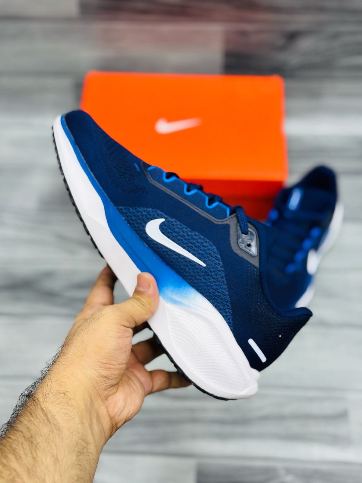 Nike Air Zoom Pegasus Shoes 41 Volt (W) - BLUE