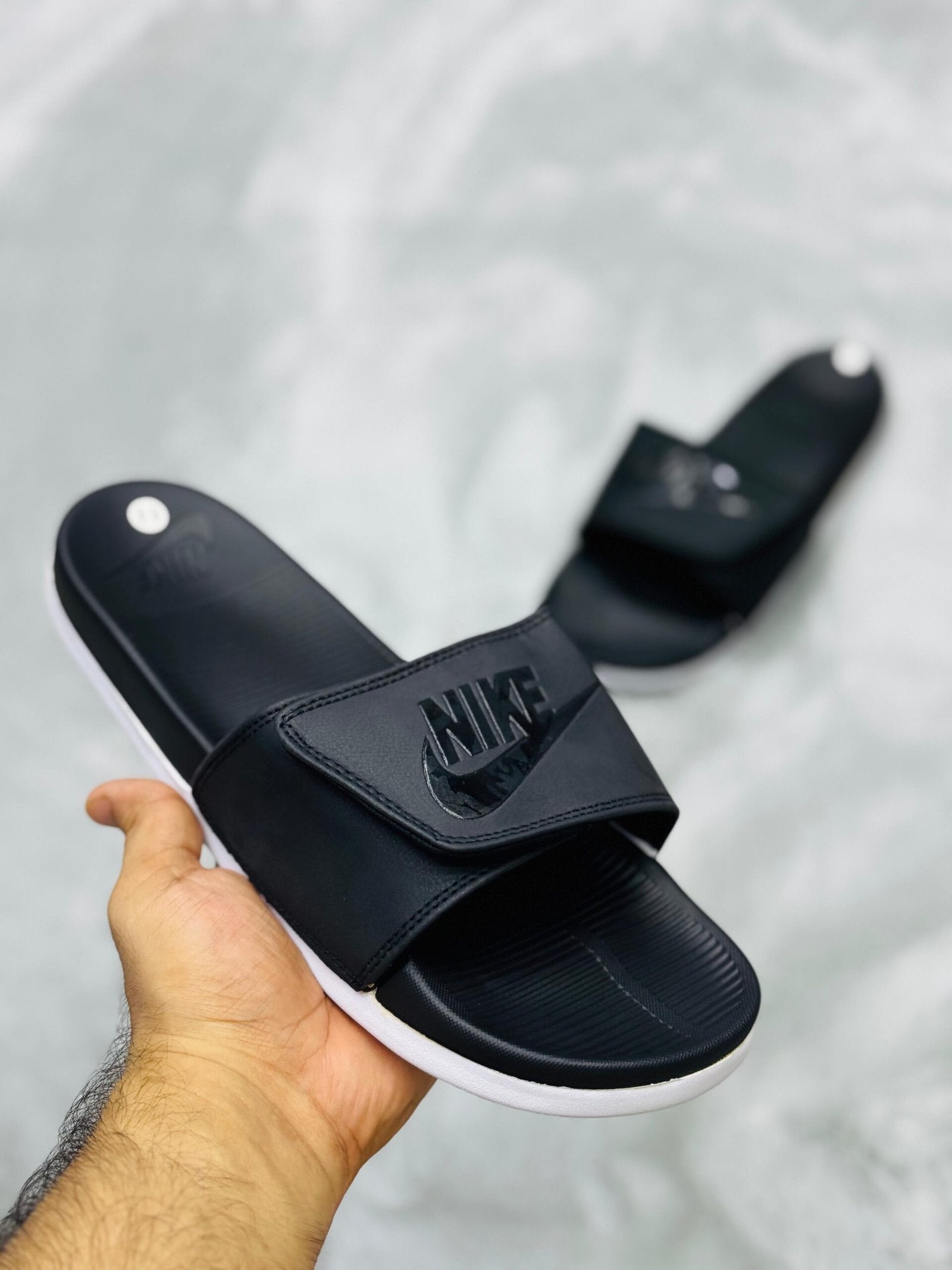 Offcourt Nike Adjustable Slide - Black