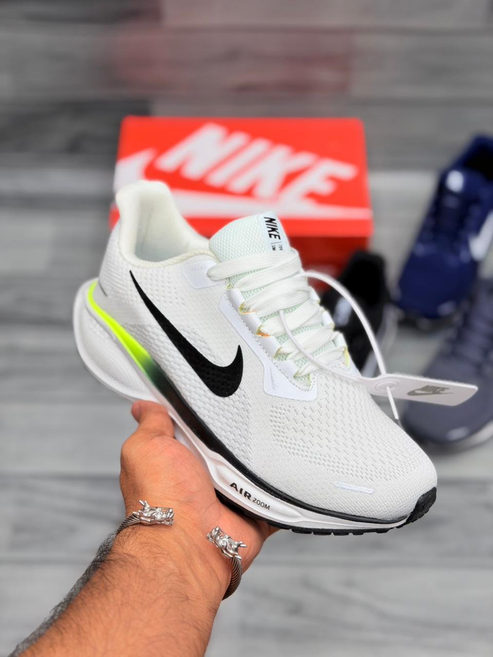 Nike React Air Zoom | White/Yellow