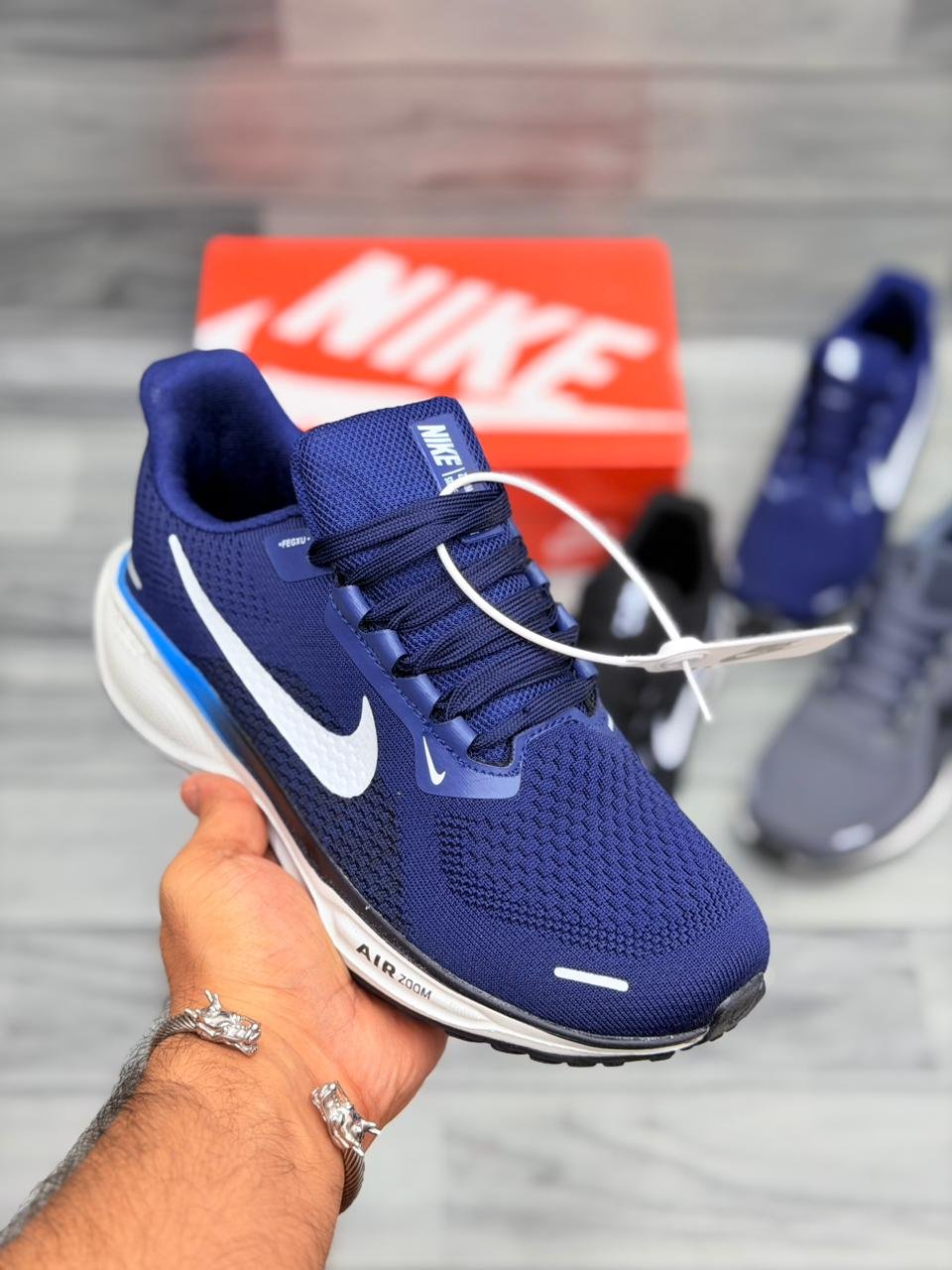 Nike React Air Zoom | Navy Blue