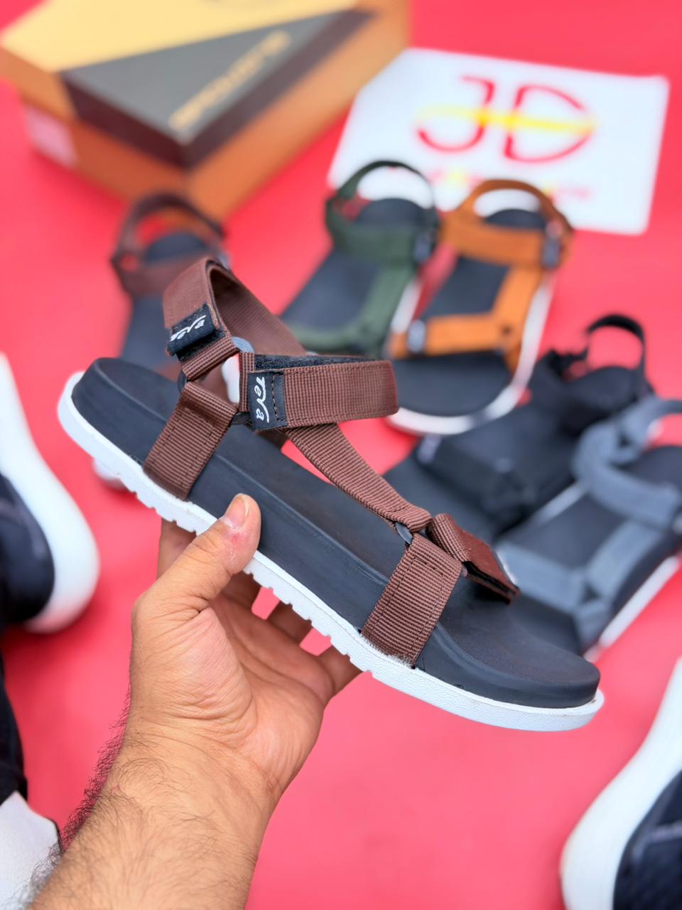 JORDAN DUCK OUTDOOR COMFORT SANDALS | BROWN