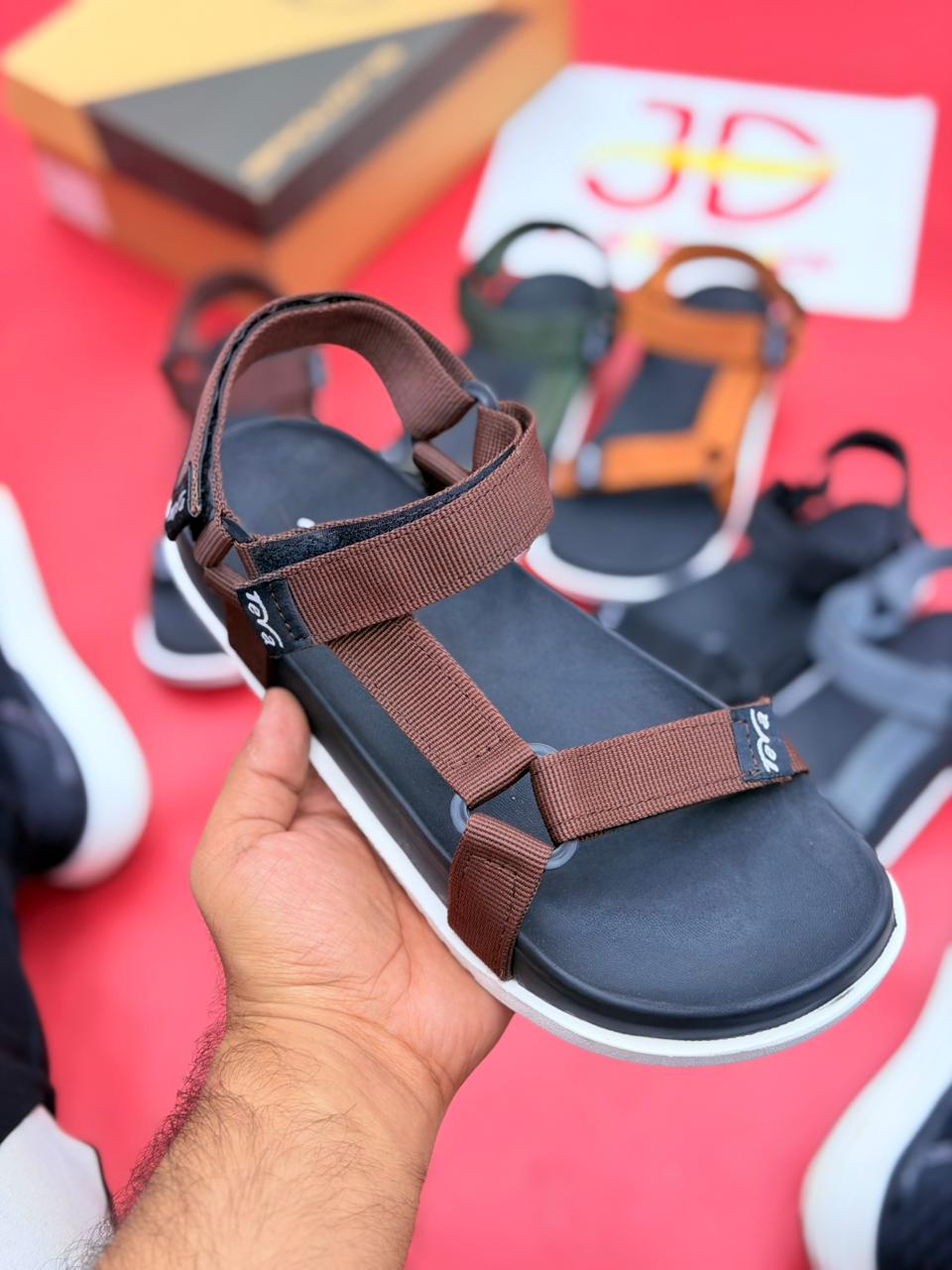 JORDAN DUCK OUTDOOR COMFORT SANDALS | BROWN