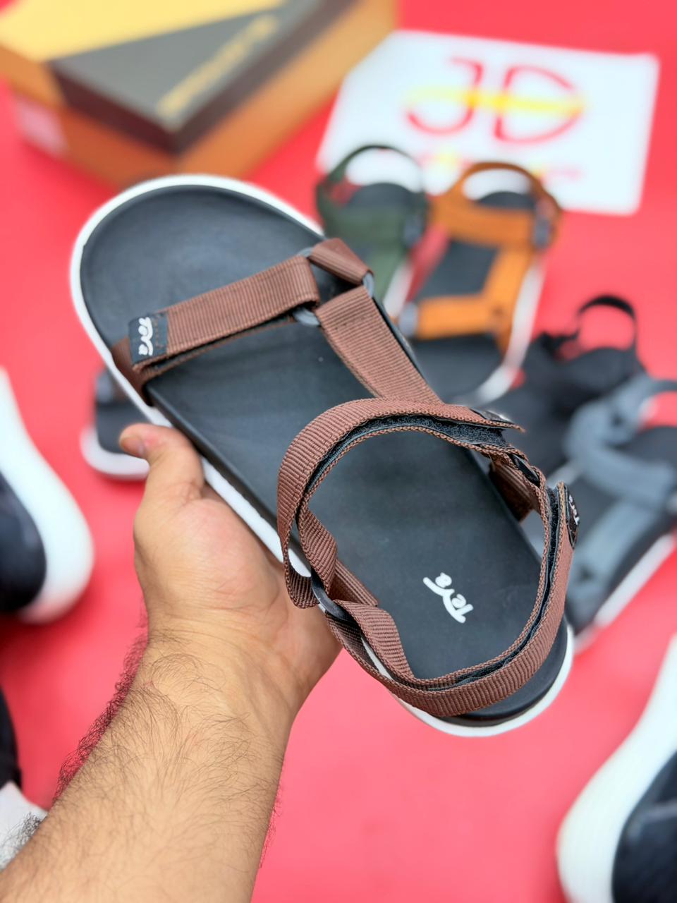 JORDAN DUCK OUTDOOR COMFORT SANDALS | BROWN