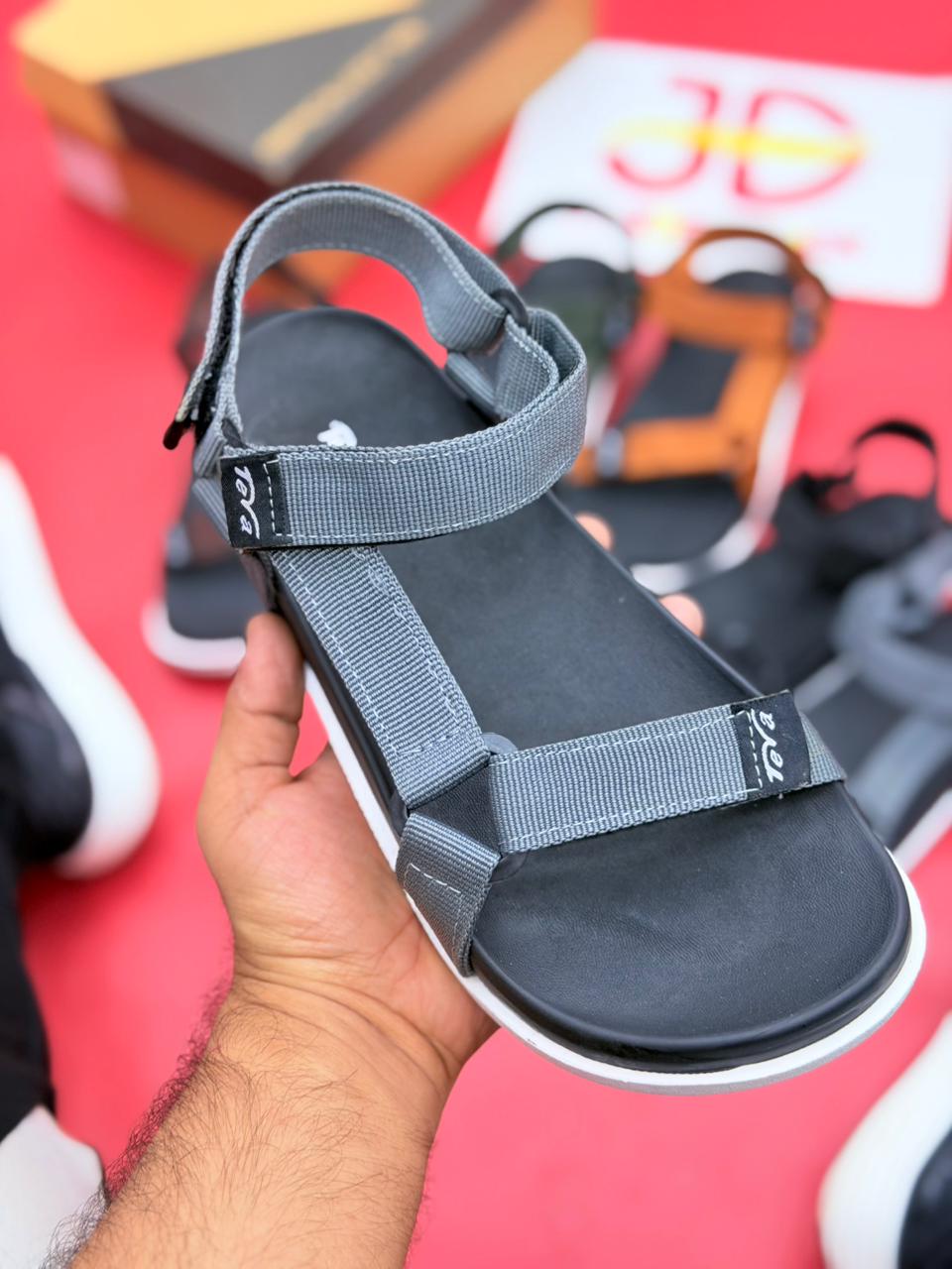 JORDAN DUCK OUTDOOR COMFORT SANDALS | GREY