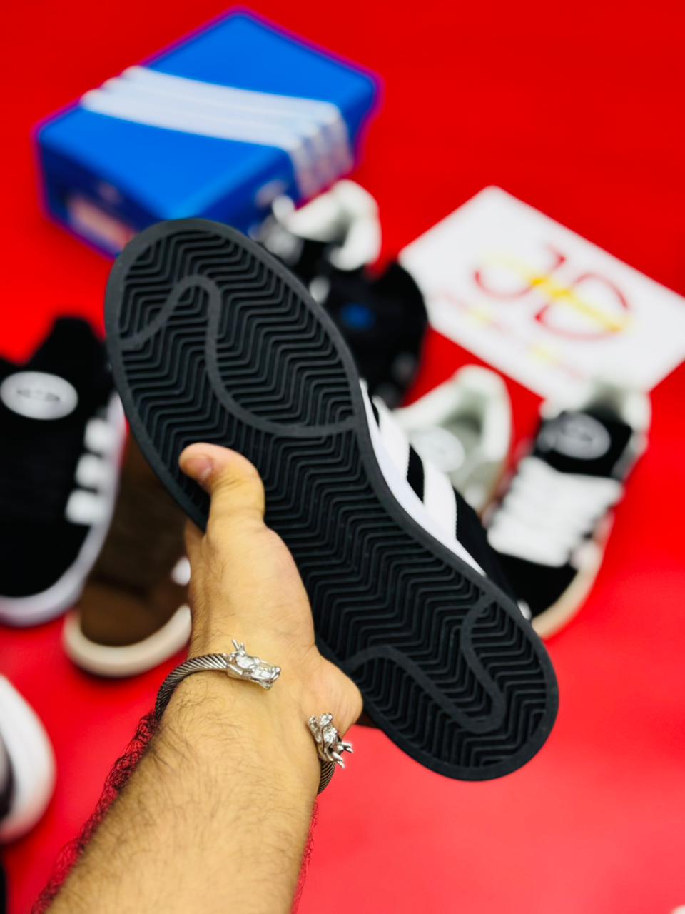 AD CAMPUS 00S BLACK/WHITE (PREMIUM BATCH)