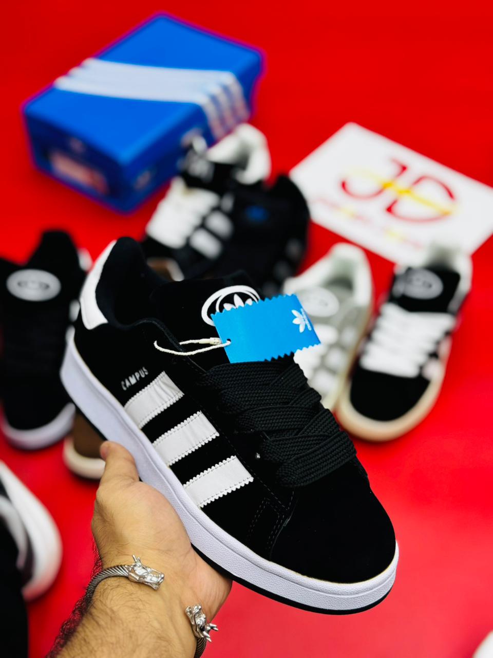 AD CAMPUS 00S BLACK/WHITE (PREMIUM BATCH)