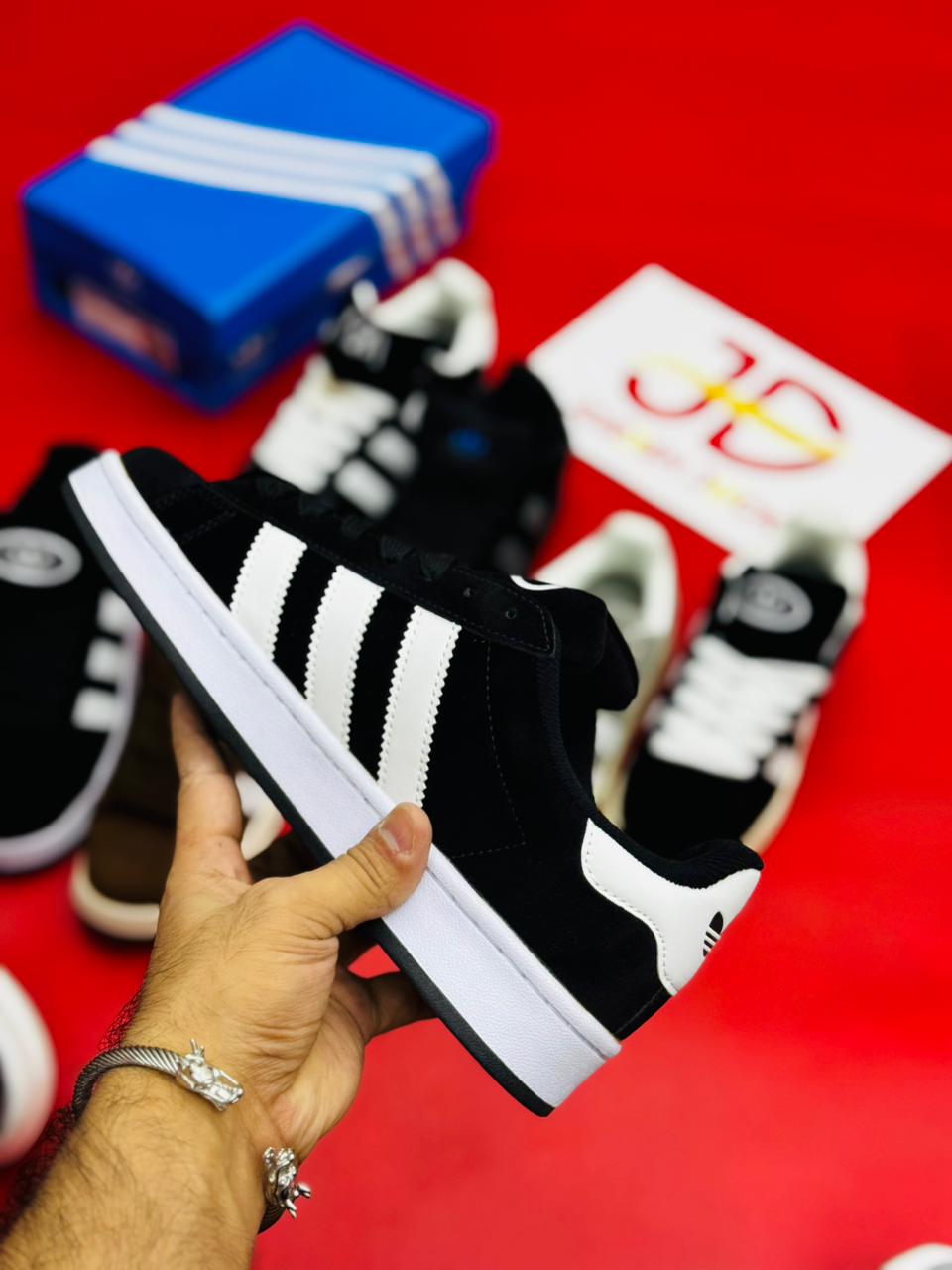 AD CAMPUS 00S BLACK/WHITE (PREMIUM BATCH)